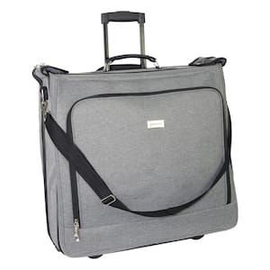 Rolling Garment Carrier, Gray