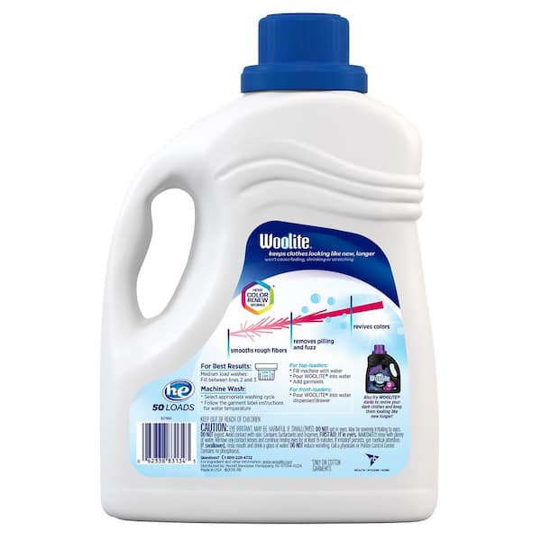 Woolite 100 oz. Gentle Cycle with EverCare Liquid Laundry Detergent (66  Loads) 62338-83134 - The Home Depot
