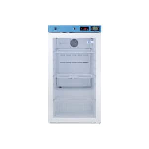 3.17 cu. ft. Vaccine Refrigerator with Glass Door in White
