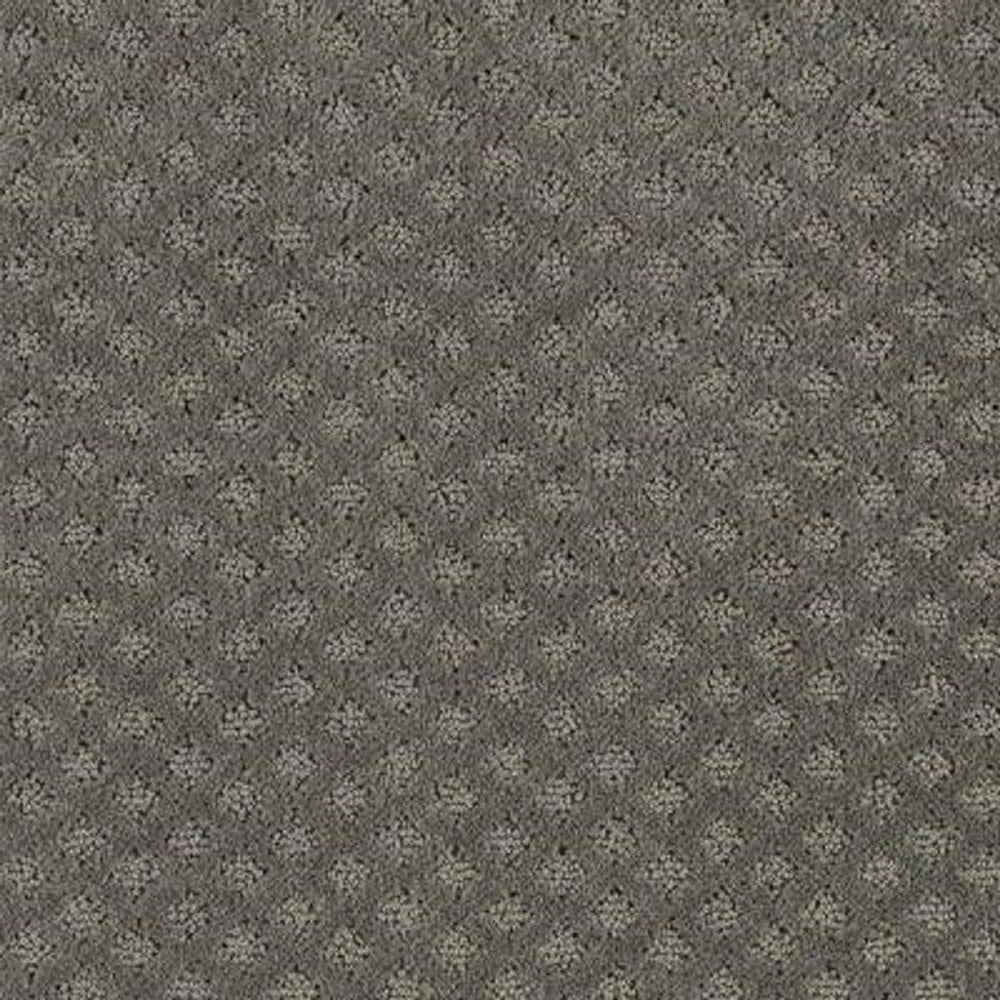 8 in. x 8 in. Pattern Carpet Sample - Lilypad -Color Urban Grey price history on PriceWatchPro