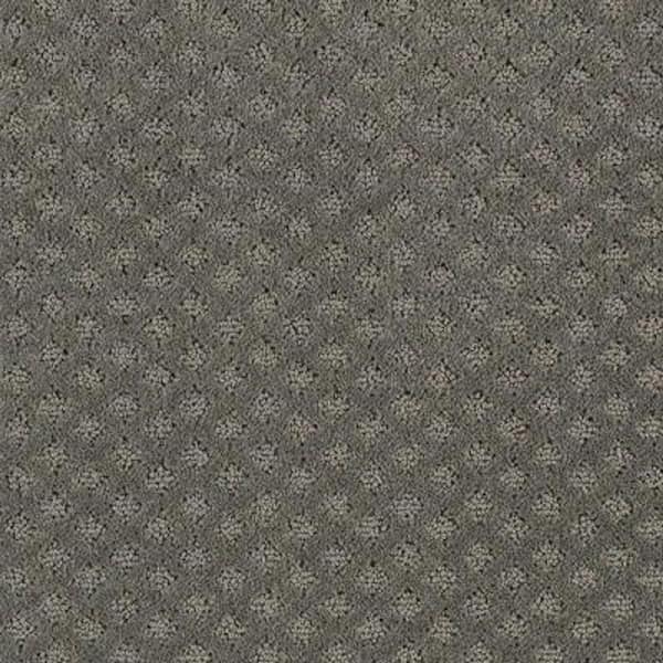 Lifeproof 8 in. x 8 in. Pattern Carpet Sample - Lilypad -Color Urban Grey