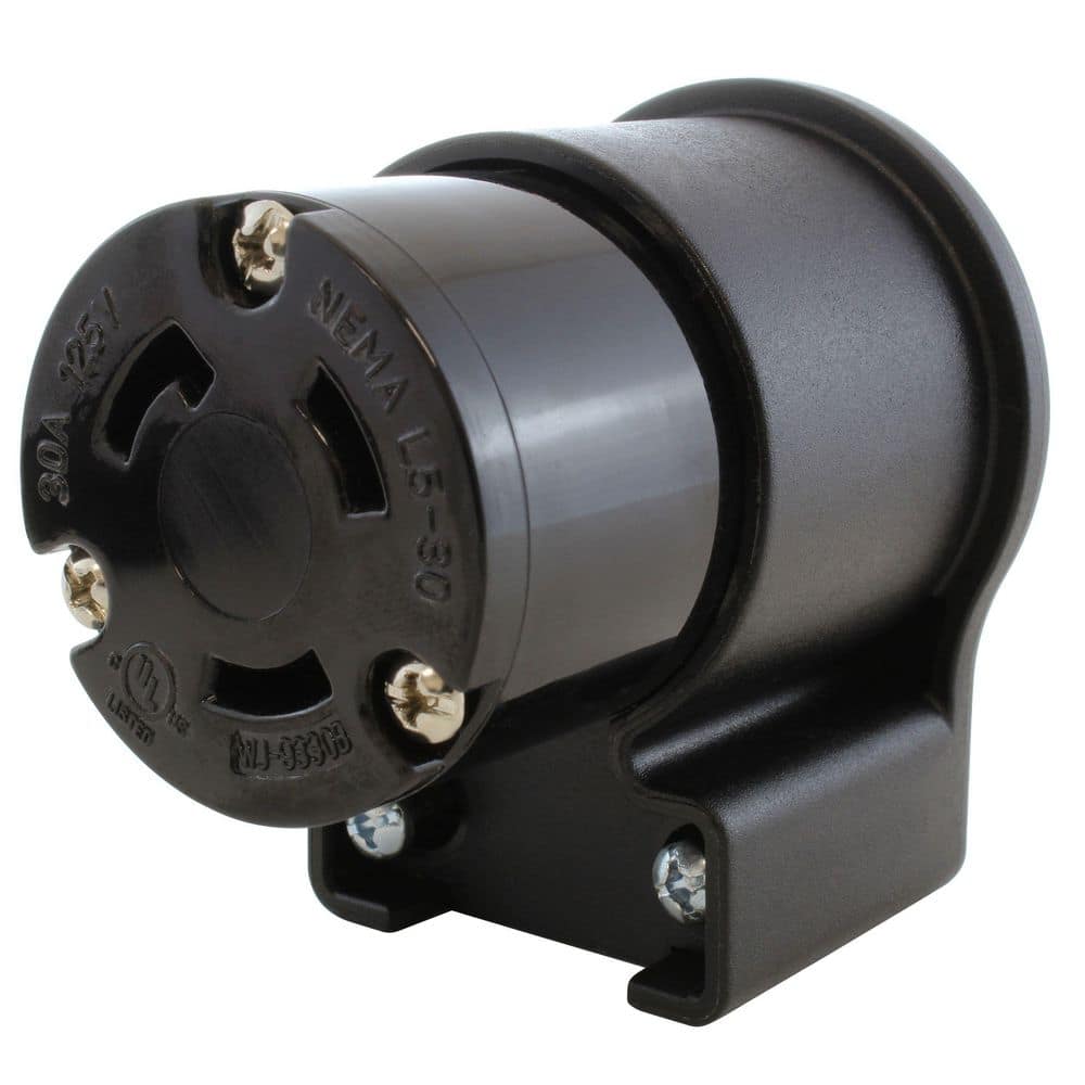 NEMA L5-30R 30A 125V 3-Prong Elbow Locking Female Connector With UL, C-UL Approval price history on PriceWatchPro