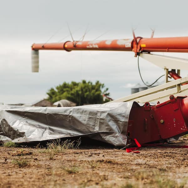 Gorilla 10 ft. W x 14 ft. L Silver Heavy Duty Tarp