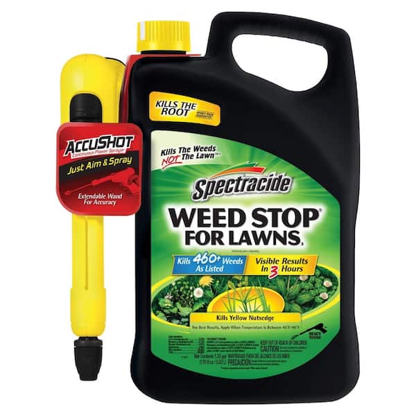 Spectracide 1.33 Gal. Weed Stop for Lawns with Accushot Sprayer Ready-To-Use Lawn Weed Killer