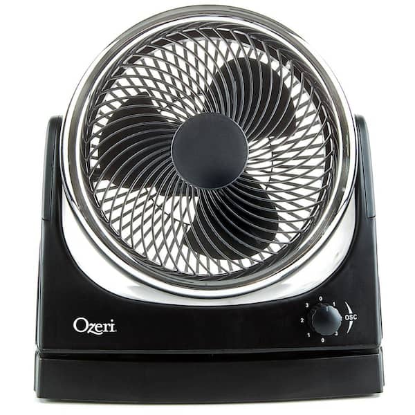 Ozeri Brezza 10 in. Oscillating High Velocity Desk Fan