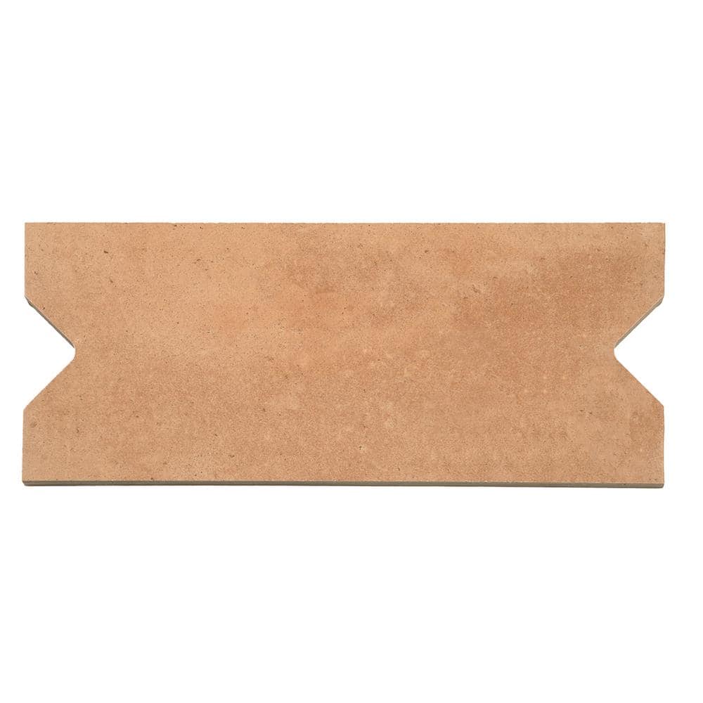 Terralis 7 in. x 18 in. Matte Terracotta Porcelain Large Format Wall and Floor Tile (8.93 sq. ft./case)-11 Pack price history on PriceWatchPro