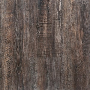 Umber Oak 8 MIL x 5.9 in. W x 48 in. L Click Lock Waterproof Luxury Vinyl Plank Flooring (19.7 sqft/case)