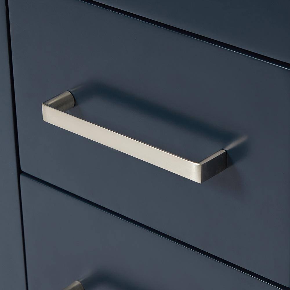 Midnight Blue 42'' Single Freestanding Bathroom Vanity Base