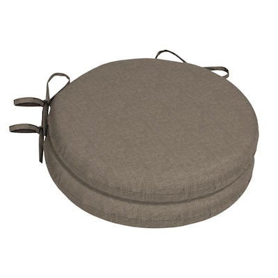 Home Decorators Collection 15 x 15 Sunbrella Canvas Black Round Outdoor