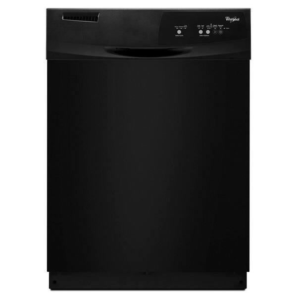Whirlpool Front Control Dishwasher in Black