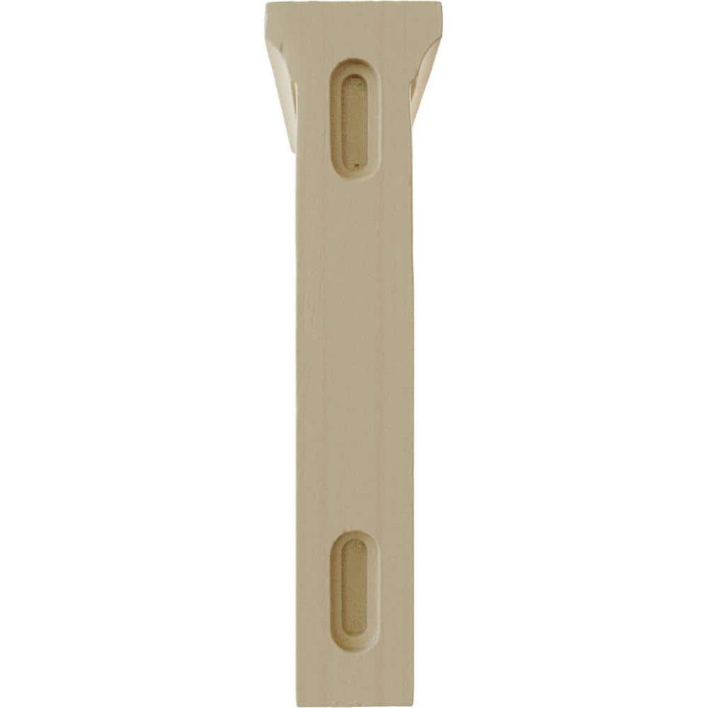 Large Rubberwood Gomez Corbel Bracket, 10" Height