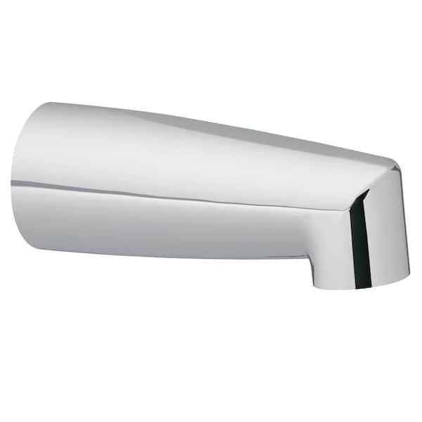 MOEN Non-Diverter Tub Spout with Slip Fit Connection in Chrome