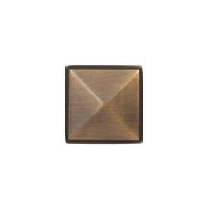 Sumner Street Home Hardware Boise 1-1 4 In. Vintage Brass Square 