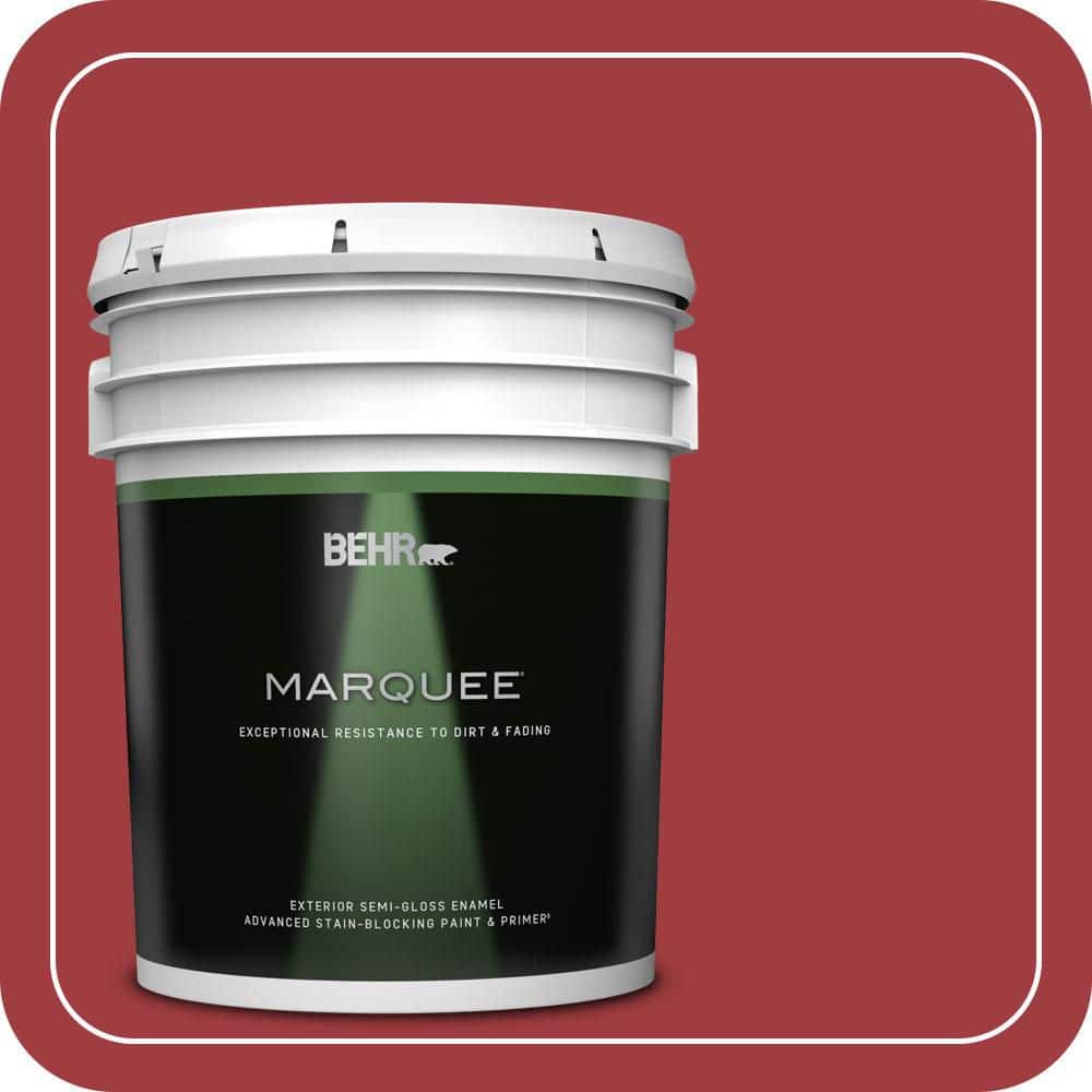 5 gal. #S-G-150 Ruby Ring Semi-Gloss Enamel Exterior Paint & Primer price history on PriceWatchPro