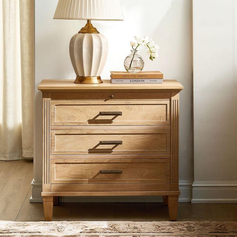 新品未使用 bush de brunt E-table タン tan JAYDEN CREATION Leonardo 28.5 in. Natural Square Wood End Table
