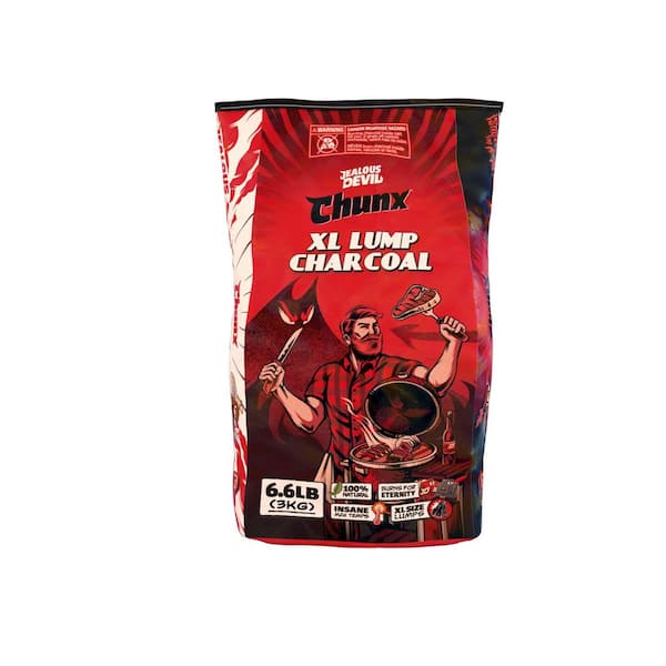 6.6 lbs. XL Chunx Lump Grill Charcoal All Natural Hardwood