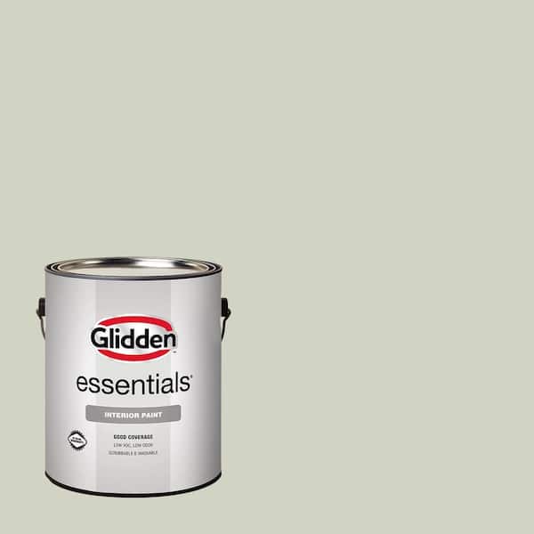 Glidden Essentials 1 gal. PPG1125-2 White Sage Semi-Gloss Interior Paint
