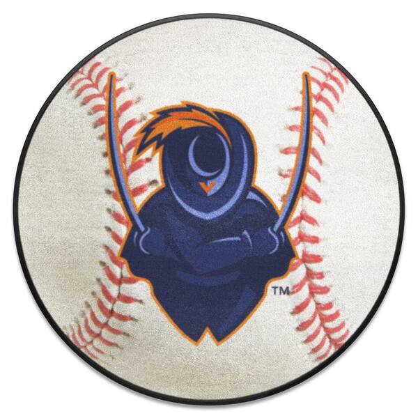 FANMATS MLB Detroit Tigers Orange 2 ft. x 2 ft. Round Area Rug