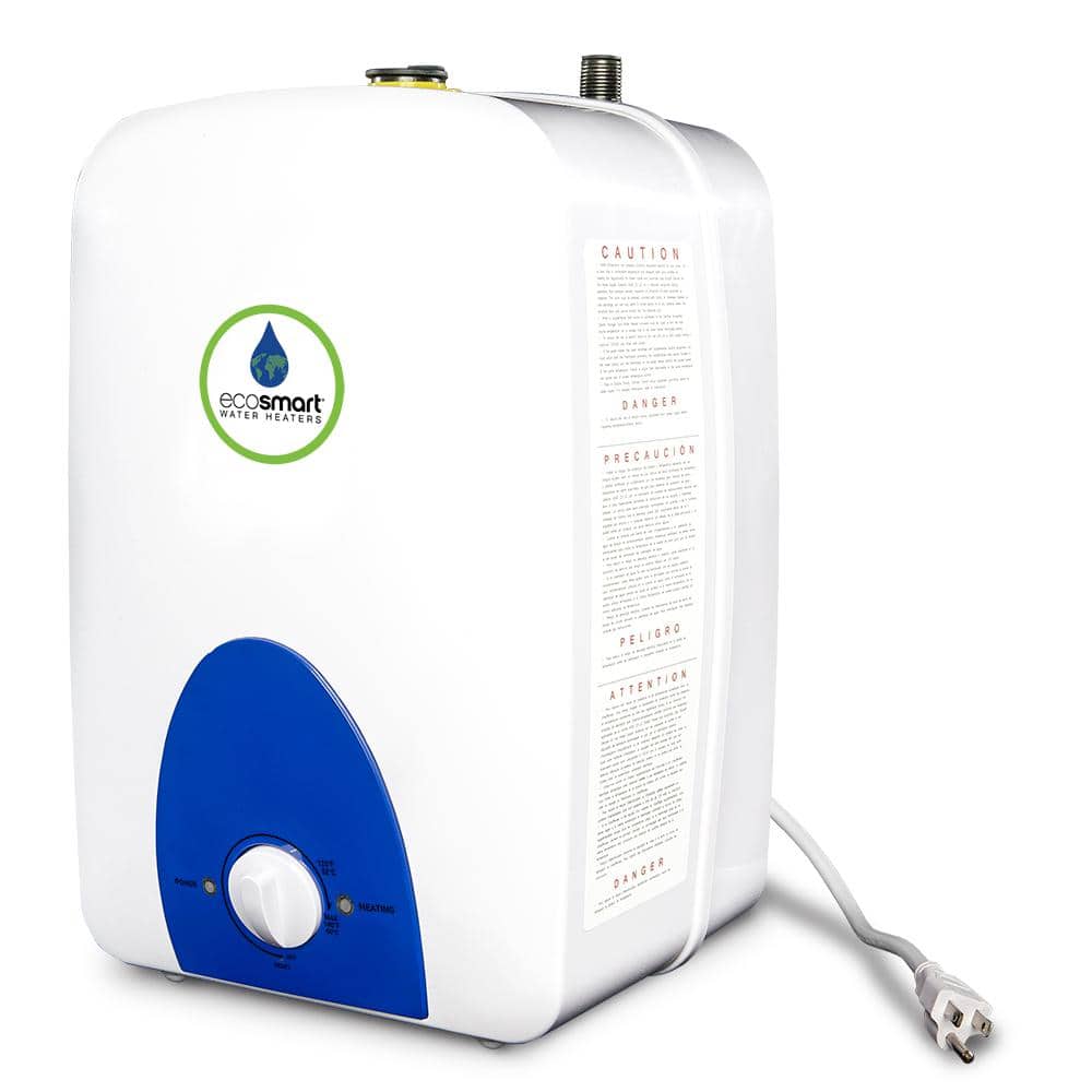 EcoSmart 2.5 Gallon White Electric Mini Tank Water Heater