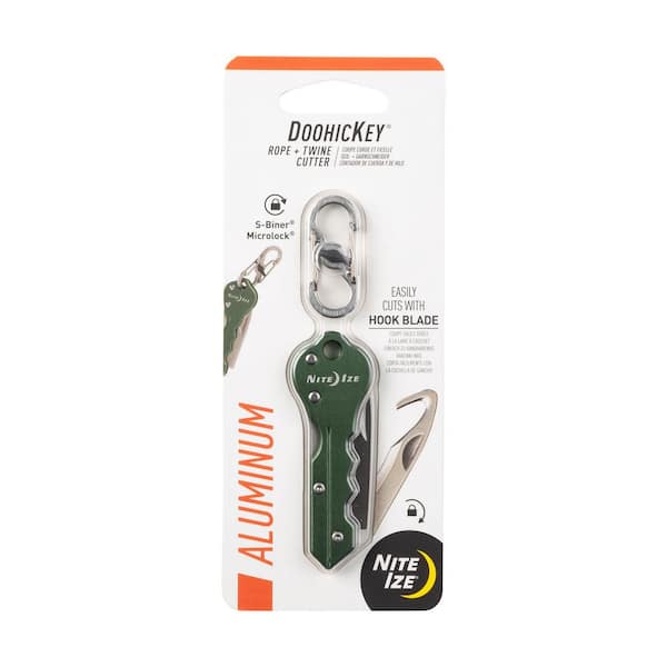 Nite Ize DoohicKey Rope Plus Twine Cutter in Olive