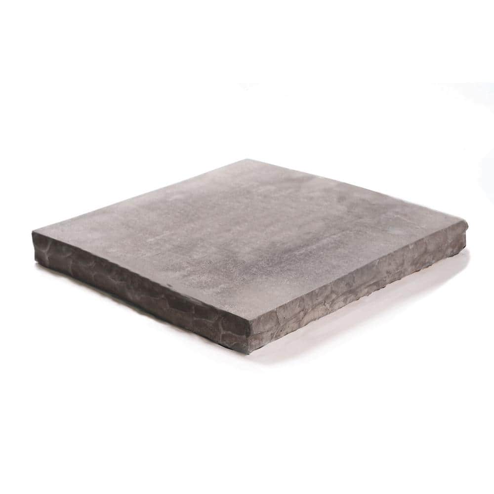 ClipStone Grey Flat Solid Column CapStone 18 in. x 18 in. CSS.413.150.F