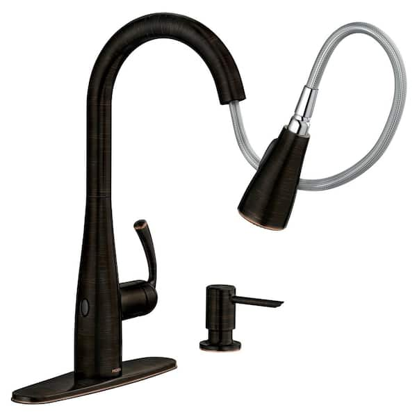 Moen Touchless Kitchen Faucet Bronze Dandk Organizer   Mediterranean Bronze Moen Pull Down Kitchen Faucets 87014ewbrb 44 600 