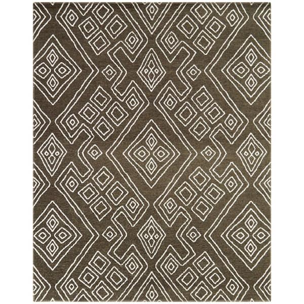 Fourie Brown 8 ft. x 10 ft. Moroccan Area Rug