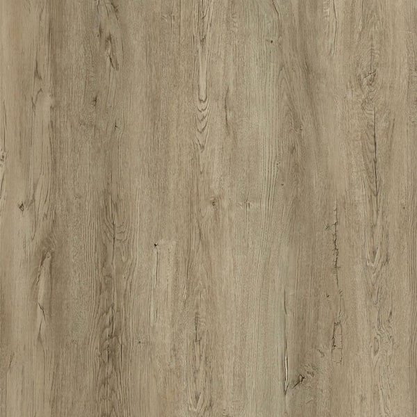 Lucida Surfaces GlueCore Classic Lava 22 MIL x 7.3 in. W x 48 in. L Waterproof Glue Down Vinyl Tile Flooring (40 sq. ft./case)