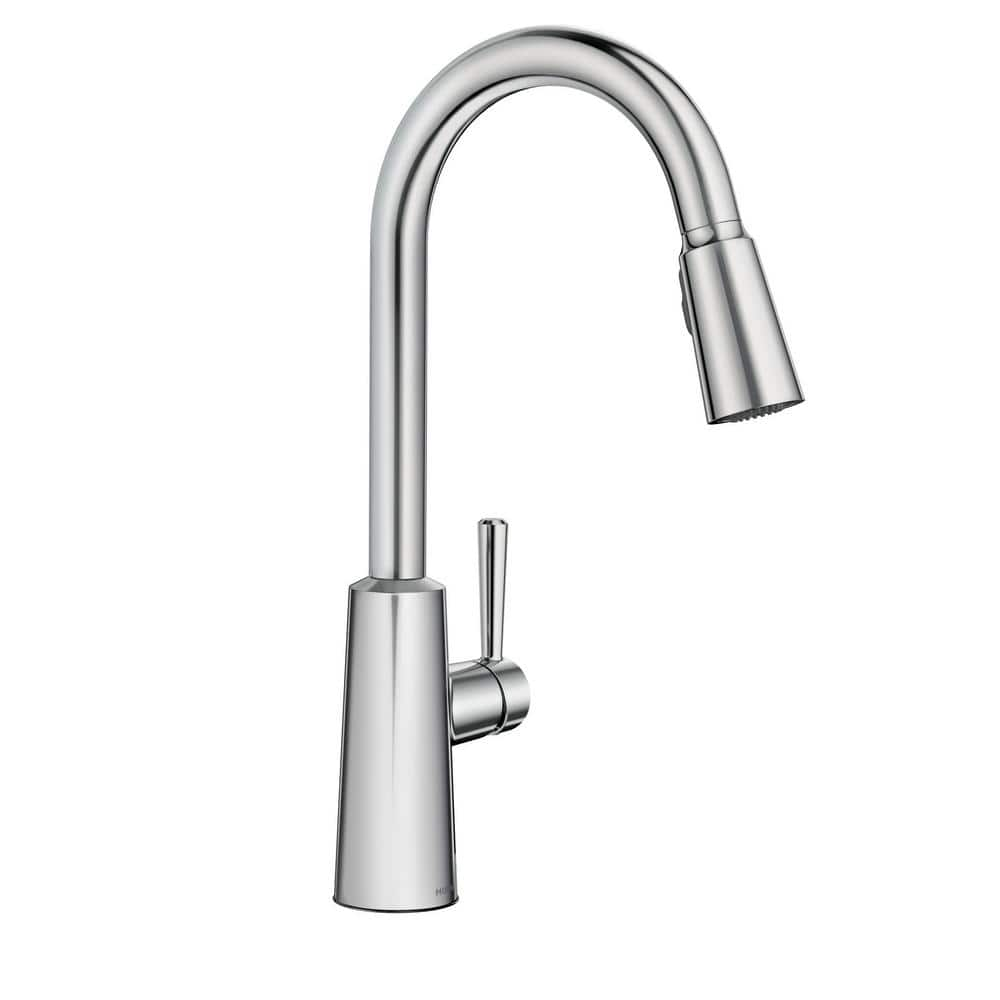 Riley Single-Handle Pull-Down Sprayer Kitchen Faucet with Reflex and Power Clean in Chrome