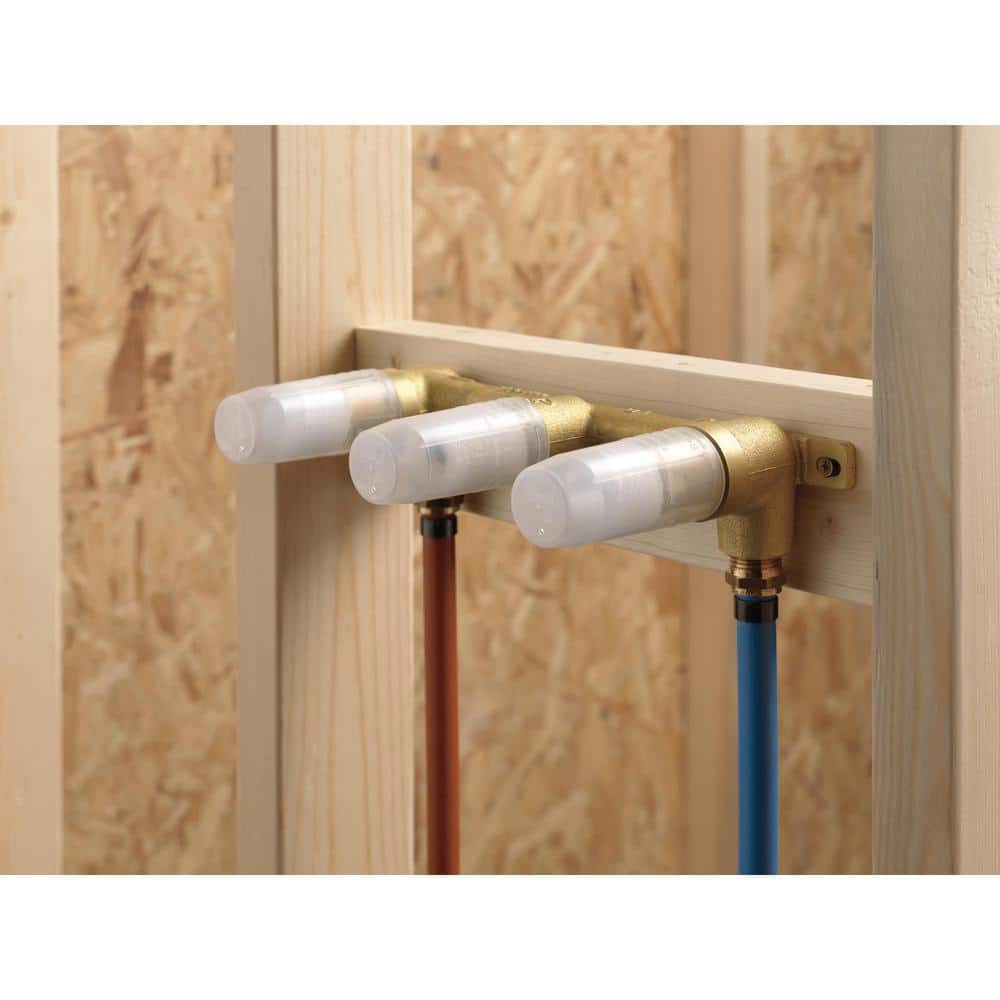 Delta Modern Chrome Wall-Mount Lavatory Valve