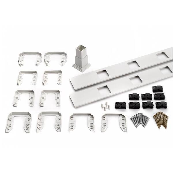 Trex Transcend 91.5 in. Classic White Accessory Infill Kit for Square Composite Balusters-Stair