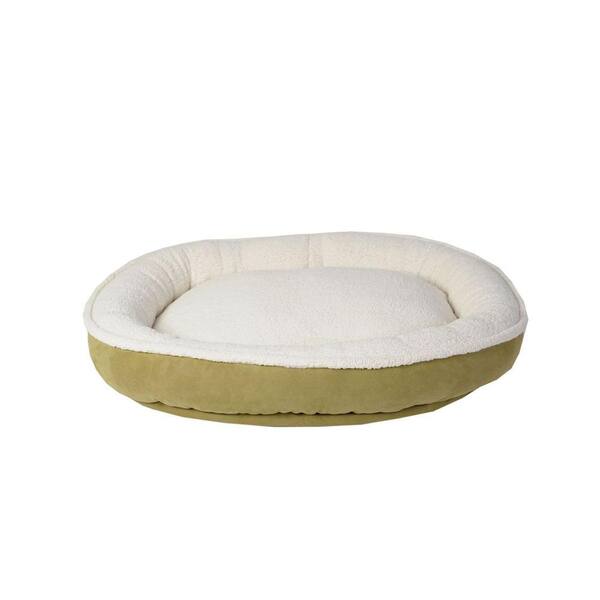 Carolina Pet Company Cloud Sherpa & Faux Suede Comfy Cup Small Willow Bed