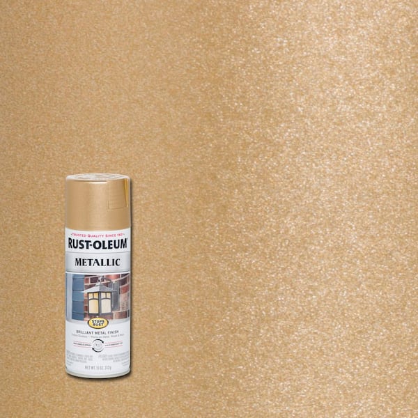 Rust-Oleum Stops Rust 11 oz. Vintage Metallic Rose Gold Protective Spray Paint (6-Pack)