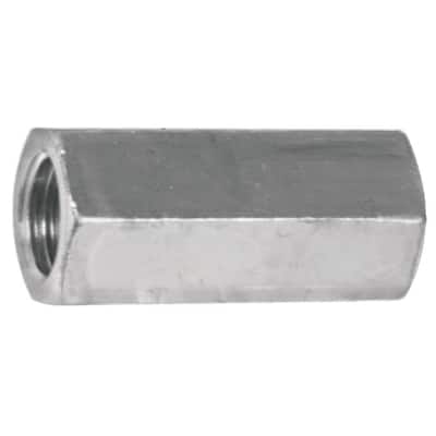 1/2 AF Carton: 200 pcs Reducer Coupling Nuts/Steel/Zinc 3/8-16 to 1/4-20 x 1 