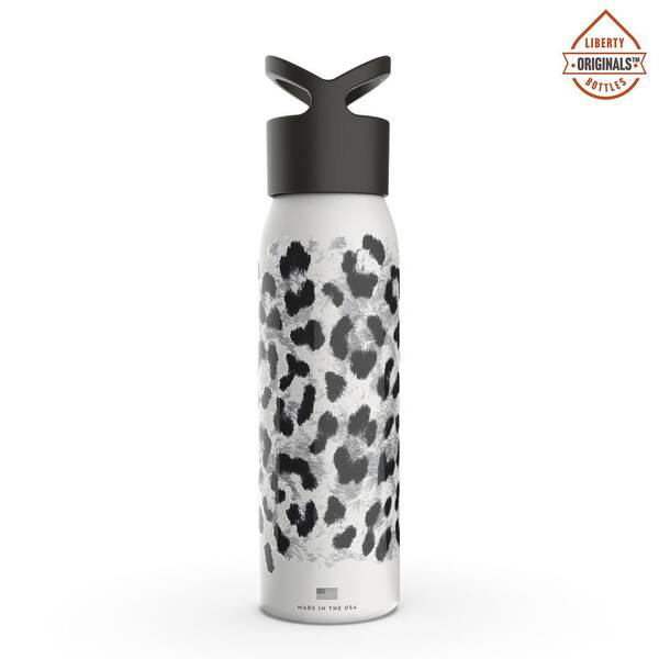 Leopard Vinyl 24oz Simple Modern Insulated Stainless Steel