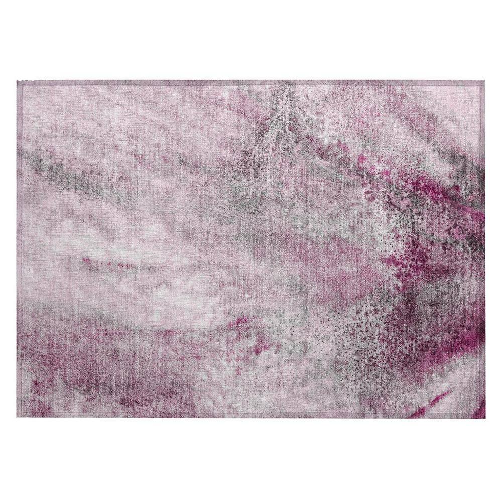 Pink 2 ft. x 3 ft. Abstract Indoor/Outdoor Area Rug price history on PriceWatchPro