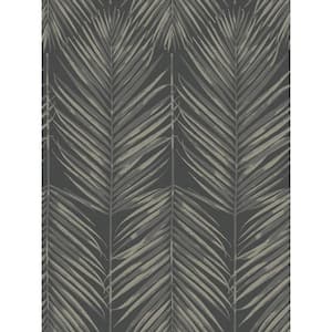 Paradise Tropical Leaves Paper Strippable Roll (Covers 60.75 sq. ft.)