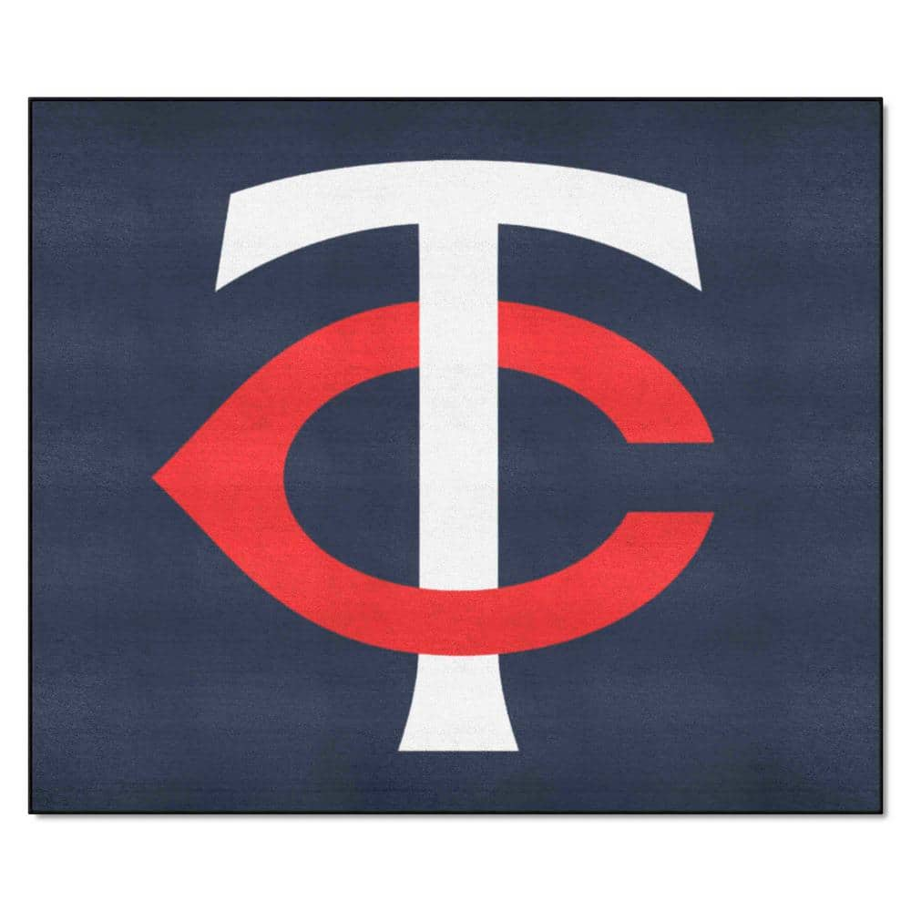 FANMATS Minnesota Twins 5 ft. x 6 ft. Tailgater Area Rug 6397 - The ...