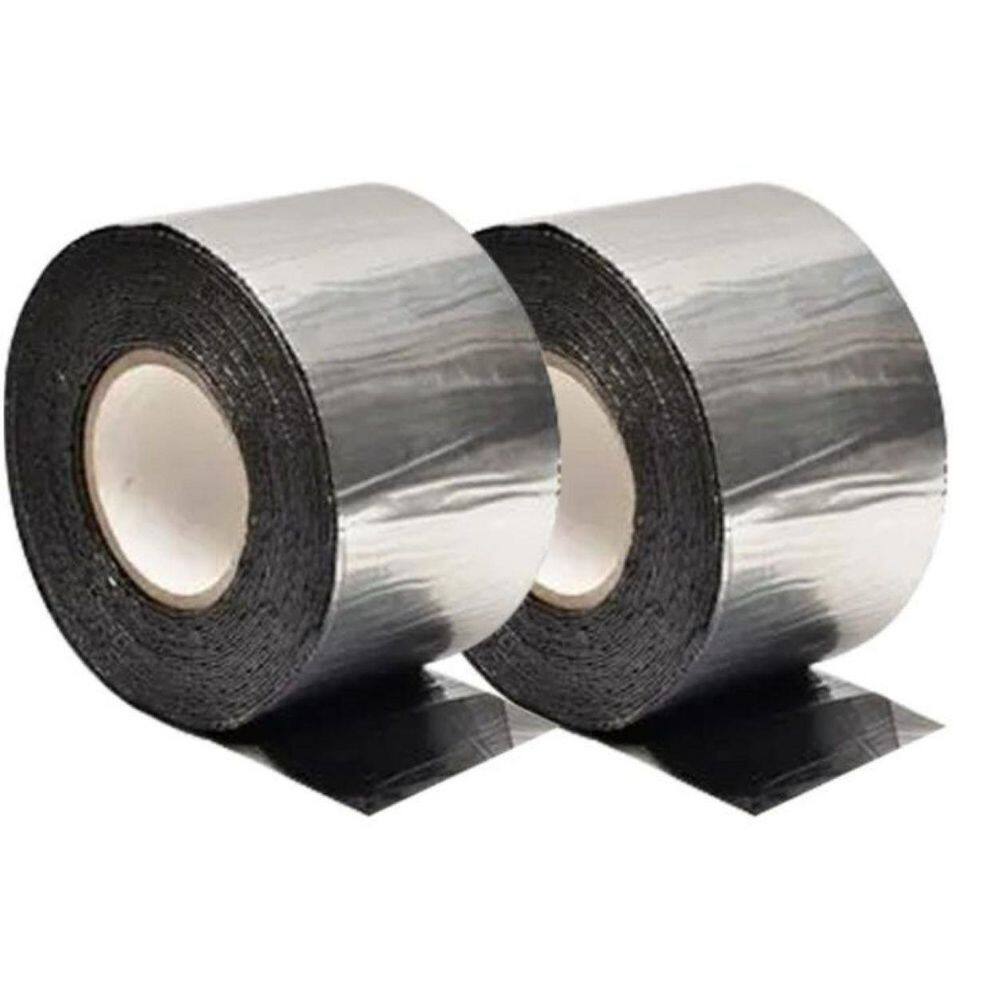 4 in. x 32.8 ft. Self-Adhesive Flashing Roll Tape Membrane, Waterproof Tape for Roof Underlayment, Deck Seam, 1-Pack price history on PriceWatchPro