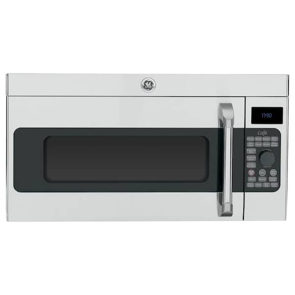GE Cafe 1.7 cu. ft. Over the Range Convection Microwave in Stainless Steel