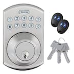 Electronic Stainless Steel Deadbolt with Remote Control