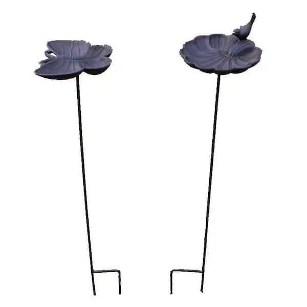 Unbranded Black Flower Shape Bird Feeder For Gifts for Bird Lovers, Outdoor Garden Decor (1-pack)
