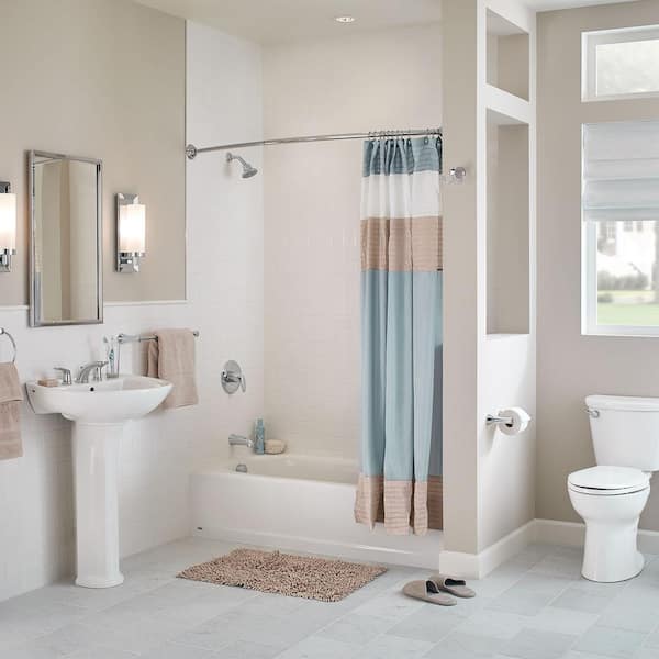 C Series 18 in. Wall Mounted Towel Bar in Polished Chrome