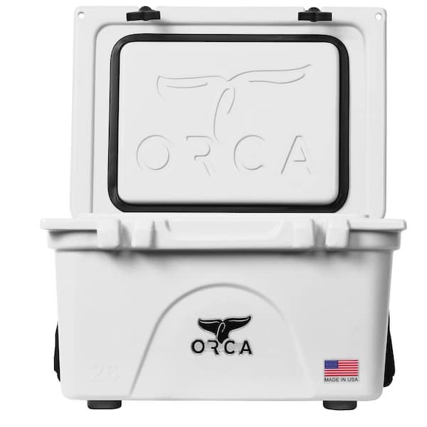 ORCA White 26 Qt. Cooler ORCW026 - The Home Depot