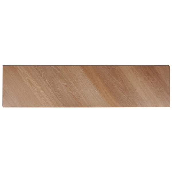 Take Home Sample - Stacy Garcia Chic Chevron 20 MIL Bear 6 in. x 12 in. Click Lock Waterproof Luxury Vinyl Flooring