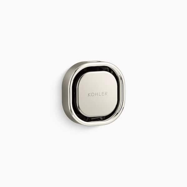 Invigoration 3 in. W Square Steam Head in Vibrant Polished Nickel