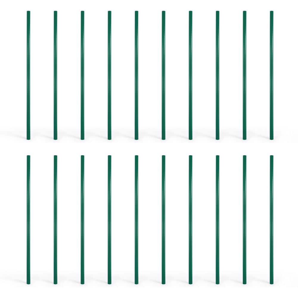 Fencer Wire Green Galvanized 1-7/8 in. x 1-7/8 in. x 7 ft. Steel