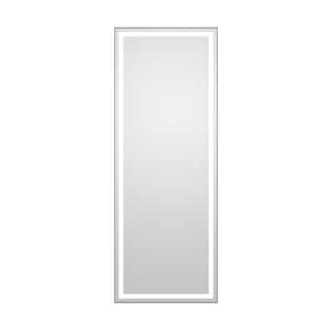 36 in. W x 96 in. H Rectangular Framed Wall Mounted LED 3 Color Bathroom Vanity Mirror