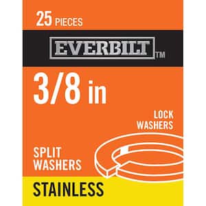 3/8 in. Stainless Steel Lock Washer (25-Pack)