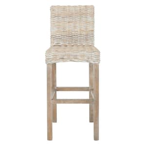 Tobie 43.31 in. Light Gray Bar Stool